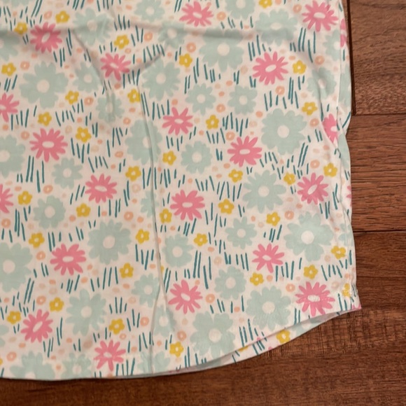 Cat & Jack Girls Short-Sleeve Flowered T-Shirt - Size M (8) - Picture 12 of 16